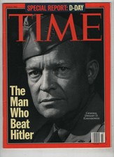 Time Mag General Dwight D. Eisenhower June 6, 1994 101220nonr