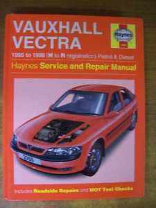 Vauxhall Vectra 1995 to 1998 - Haynes Service and Repair Manual 3396, Hardback - Picture 1 of 1