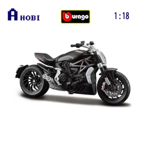 Bburago 1:18 Scale Ducati XDiavel S Black Motorcycle Diecast Model Toy - Picture 1 of 2