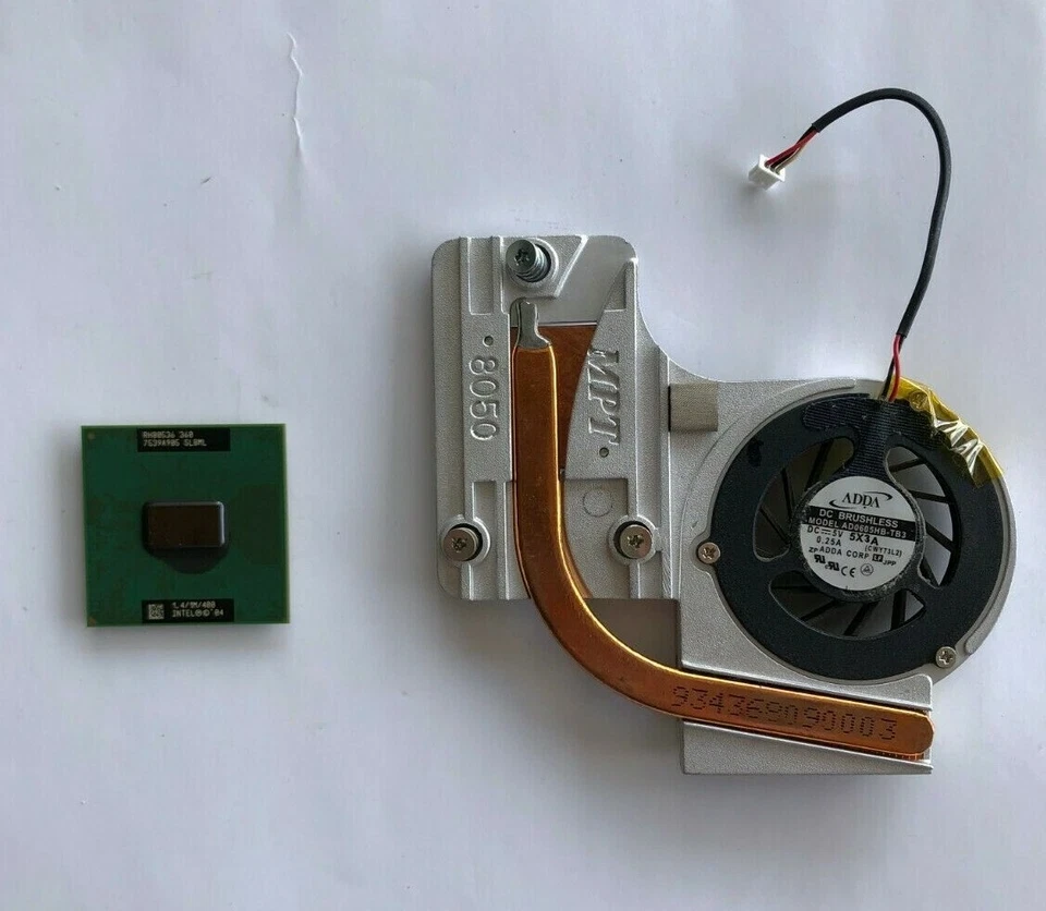 PROCESSORE INTEL CELERON M 360 SOCKET 479 + DISSIPATORE CON VENTOLA  - Immagine 1 di 2