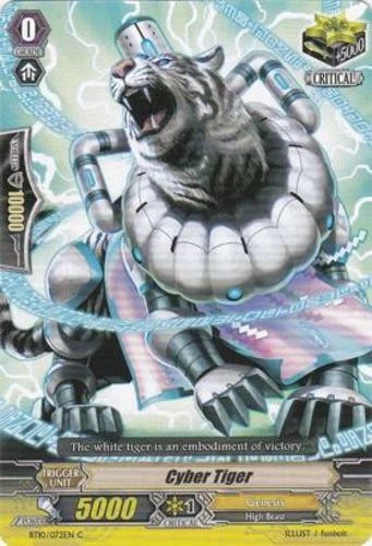 4 x Cyber Tiger- BT10/072EN - C Near Mint / Mint, English - Image 1 of 1