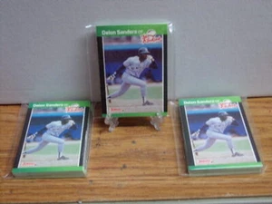 DEION SANDERS 55 CT LOT OF 89 DONRUSS THE ROOKIES CARDS BRAVES YANKEES PRIME TIM - Bild 1 von 2