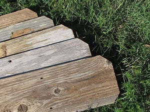 Reclaimed Old Fence Wood Boards W Ears 10 Boards 12" Weathered Barn Wood Planks - Picture 1 of 4