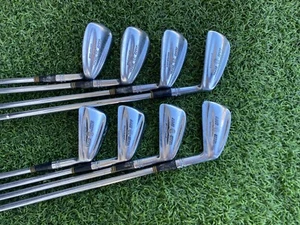 Vintage Walter Hagen Haig Ultra Fluid Feel Iron Set 3-Iron to PW S-Flex - Picture 1 of 8