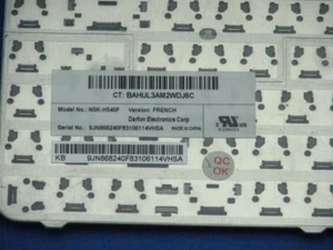Keyboard French compaq presario CQ50-108EF 5100032755-45341 - Zdjęcie 1 z 1