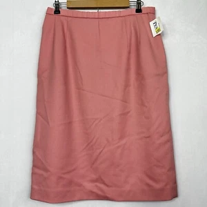 Pendleton gonna midi lana vergine Barbiecore abbigliamento da lavoro donna foderato abbigliamento da lavoro 14 - Foto 1 di 11