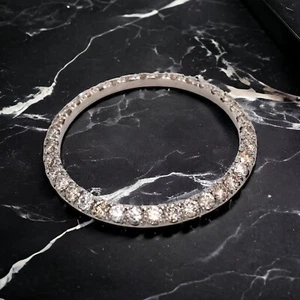 Rolex Men's Datejust 41 4.0ct Diamond Steel Bezel Oyster Jubilee 126300 126334 - Picture 1 of 3