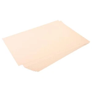 Brillante Cartulina Papel 10 Hojas, 8x11,5" 92 Lb/250gsm Doble Cara, Claro Oro - Foto 1 di 6