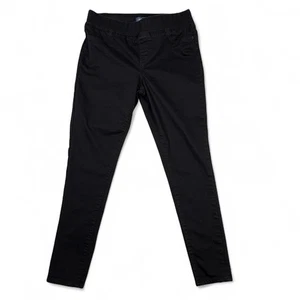 Old Navy Rockstar Mid Rise Jeggings Black Jack Denim Women's 12 Petite - Picture 1 of 5