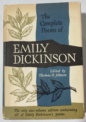 The Complete Poems of Emily Dickinson (1960 Hardcover w/ Dust Jacket) Ships FREE - Image 1 of 4