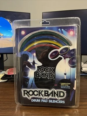 Rock Band Drum Pad Silencers New and Sealed New Eliminates Drum Impact Noise - Image 1 of 2