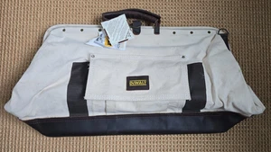Dewalt Leather and Canvas Vintage Heavy Duty Tool Bag - Picture 1 of 4
