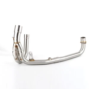 For Ducati Hypermotard 796 2009-2012 Motorcycle Exhaust Mid Link Pipe Slip-on - Foto 1 di 14