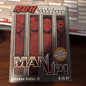 ROH Man Up DVD Jay Briscoe Kevin Owens Sami Zayn Seth Rollins - Picture 1 of 2