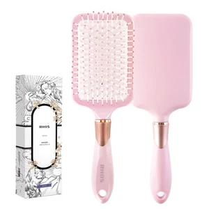 Paddle Brush for Women & Men - Detangler for Thick, Curly, Long, Wet & Dry Ha... - Picture 1 of 9