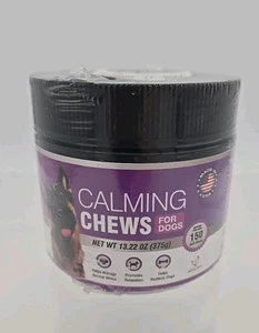 New 150 Calming Chicken flavor Dog Chews for Stress & Anxiety Relief Exp 10/26 - Picture 1 of 3