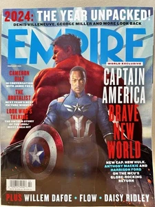 EMPIRE MAGAZINE UK - DECEMBER 2024 - CAPTAIN AMERICA - Picture 1 of 1