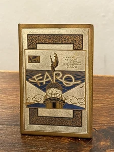 FARO-Sigarette-Manifattura Tabacchi Orientali-Soc.Anonima-Zara-Targa in latta’30 - Foto 1 di 3