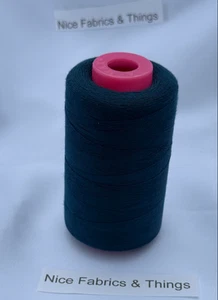 50 Spools -Prussian Blue AU59 Multi Purpose Sewing Thread - Picture 1 of 3