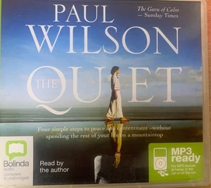 PAUL WILSON - The Quiet MP3 CD AUDIOBOOK Exc Cond! - Picture 1 of 2