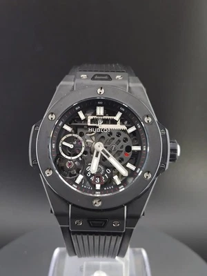 宇宙宝 Big Bang Meca-10 骨架表盘黑色陶瓷全套完好 414.CI.1123.RX — 第 1/4 张图片