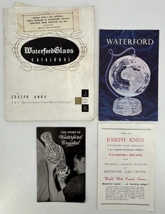 Original 1960's WATERFORD GLASS / CRYSTAL CATALOGUE & PRICE LIST 1964 160 pages - Picture 1 of 24
