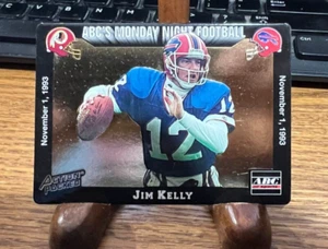1993 Action Packed Monday Night Football Card #36 Jim Kelly Buffalo Bills - Picture 1 of 2