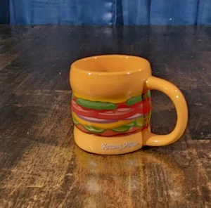 SpongeBob SquarePants Crabby Patty Coffee Tea Mug 2021 Viacom International Inc. - Picture 1 of 8