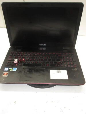 ASUS ROG GL551V Intel Core i7-6700HQ 2.60GHz 16GB NO HDD No Batt Nvidia GTX - Image 1 of 4