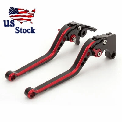 Palancas de embrague de freno ajustables para Honda CBR954RR 2002-2003 CNC mezcla de colores rojas Foto 1 de 4