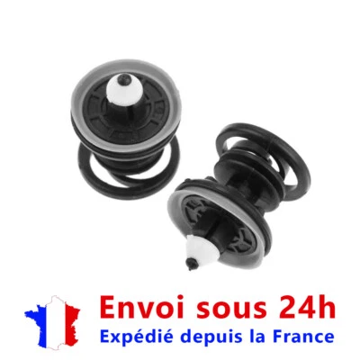 Lot de 10 CLIPS DE FIXATION POUR PANNEAU DE PORTE AUDI SEAT VW OEM 7L6868243 - Immagine 1 di 4