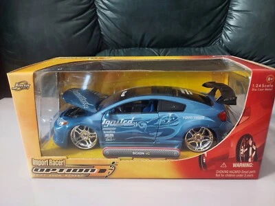 Jada Toys Blue Scion TC coche importación corredor die fundido metal deriva escala 1:24 raro Foto 1 de 4