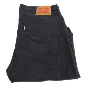 Levi 511 Slim Jeans Straight Stretch Black Waist 36 Leg 32 W36 L32 Zip Fly Q5202 - Picture 1 of 9