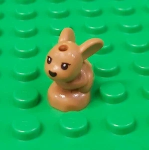 *NEW* Lego Small Brown Baby Tiny Rabbit Bunny Animal Pet Minifig Figure Fig x 1 - Picture 1 of 3