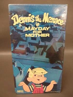 Dennis the Menace In Mayday for Mother (1980) VHS Movie New & Sealed -  (E-5) #1 - Image 1 of 4