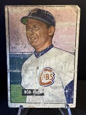 1951 Bowman Set-Break #212 Bob Rush Chicago Cubs