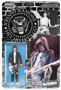 Figura de Reacción Super7 - Johnny Ramone (Camisa Blanca) - Imagen 1 de 2