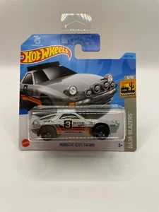 Hot Wheels 2023 Porsche 928 S Safari Silver HW Baja Blazers 5/10 Krótka karta - Zdjęcie 1 z 2