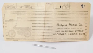 Genuine Bridgestone Carburetor Jet Throttle Slide Needle GTO GTR 350 1615-9000 - Picture 1 of 4