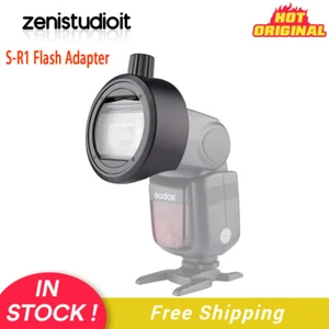 US Godox S-R2 Round Head Flash Speedlite Adapter Fr AD200Pro II V860III TT520III - Picture 1 of 13