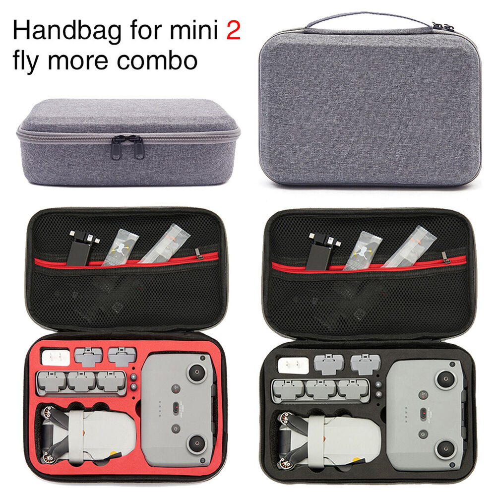 For DJI MAVIC Mini 2 Drone Controller Batteries Travel Carry Case Storage Bag HB