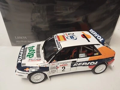 Kyosho Lancia Delta HF Integrale Evo #2 Sainz Tour de Corse 1993 1/18 08348J - Immagine 1 di 4