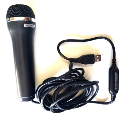 Konami Wired USB Microphone (Xbox, Playstation, Wii, PC) (Works with Rock Band) - Image 1 of 4