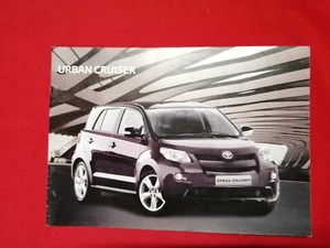 ADVERTISING CATALOG 14 PAGES 24X16 FNGPUA0182 04-2009 TOYOTA URBAN CRUISER - Picture 1 of 6