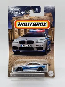 MATCHBOX BMW M5 POLICE GERMANY SERIES 2024 - Picture 1 of 9