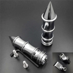 Spike Front Foot Pegs footpeg For 1997-2003 1998 Honda Shadow VT 1100 ACE Tourer - Picture 1 of 5