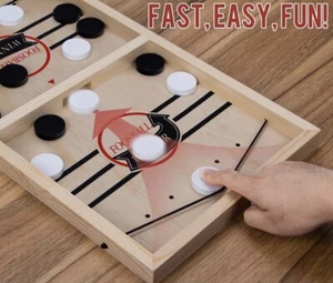 Extra Large Fast Sling Puck Game, Super Sling Puck Board Game | Foosball Winner - Picture 1 of 4