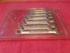 SEARS ARTIGIANO SET CHIAVI COMBINATE METRICHE 12 PEZZI 944626 NIOP VINTAGE USA - Foto 1 di 10