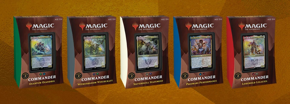 Magic The Gathering StrixHaven 2021 Commander all 5 decks - Box Set New Sealed - Image 1 of 1