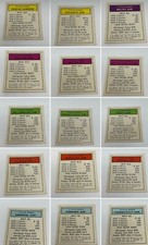 Monopoly 1974 Version Replacement Parts Property Cards - YOU CHOOSE